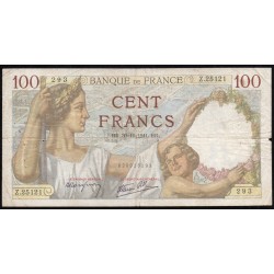 FAY 26/59 - 100 FRANCS SULLY - 30/10/1941 - PICK 94