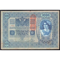 AUSTRIA - PICK 59 - 1000 KRONEN - NON DATÉ SUR DATE 02/01/1902