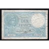 FRANKREICH - PICK 84 - 10 FRANCS MINERVE - TYP 1915 - 12/10/1939