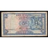 OUGANDA - PICK 1 a - 5 SHILLINGS - ND 1966