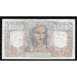 FRANCE - PICK 130 - 1000 FRANCS - TYPE MINERVA AND HERCULES - 22/11/1945