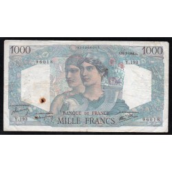 FAY 41/11 - 1000 FRANCS MINERVE ET HERCULE - 21/02/1946 - PICK 130