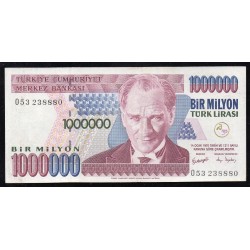 Türkei - PICK 213 - 1 000 000 LIRA - 1970 (2002)