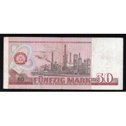 ALLEMAGNE - REPUBLIQUE DEMOCRATIQUE - PICK 30 b - 50 MARK 1971 (1986)