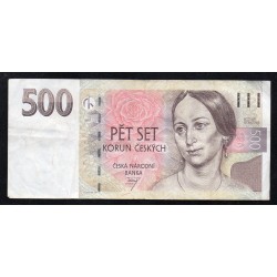 CZECHOSLOVAKIA - PICK 20 -  500 KORUN - 1997