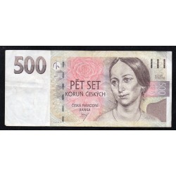 TCHECOSLOVAQUIE - PICK 20 -  500 KORUN - 1997