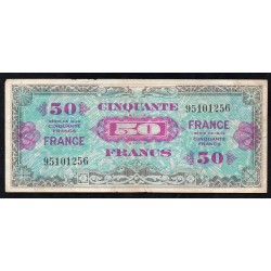 FRANKREICH - PICK 117a - 50 FRANCS VERSO FRANCE - 1945