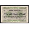 ALLEMAGNE - RHENNIE - ESSEN - NOTGELD - 1.000.000 MARK - 12/08/1923