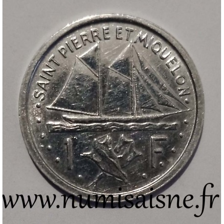 SAINT PIERRE AND MIQUELON - KM 1 - 1 FRANCS  1948