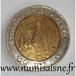 THAILAND – Y 227 - 10 BAHT 1991 - Tempel von Wat Arun