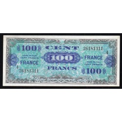 FRANKREICH - PICK 105s - 100 FRANCS VERSO FRANCE - 1945 - SERIE 4