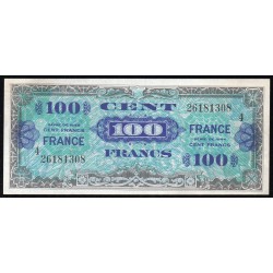 FRANKREICH - PICK 105s - 100 FRANCS VERSO FRANCE - 1945 - SERIE 4