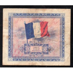 FRANKREICH - PICK 116 - 10 FRANCS 1944 - JUNI - TYP FLAGGE