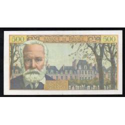 FAY 35/09 - 500 FRANCS VICTOR HUGO - 10/07/1958