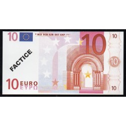 Billet euro factice