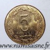 CENTRAL AFRICAN STATES - KM 7 - 5 FRANCS 1985