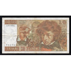 FRANKREICH - PICK 150 - 10 FRANCS BERLIOZ - 15/05/1975 - E.183