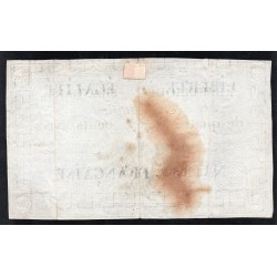 ASSIGNAT DE 400 LIVRES - 21/09/1792 / AN 1 - DOMAINES NATIONAUX - SERIE 92