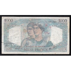 FRANCE - PICK 130 - 1000 FRANCS MINERVE ET HERCULE - 25/04/1946 - A.252