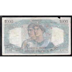 FRANCE - PICK 130 - 1000 FRANCS MINERVE ET HERCULE - 25/04/1946 - T.259