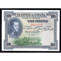 ESPAGNE - PICK 69 - 100 PESETAS 1925 - 01/07/1925