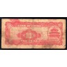 CHINE - PICK 85 a - 10 YUAN 1940