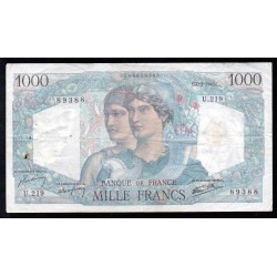 FRANKREICH - PICK 130 - 1000 FRANCS MINERVE ET HERCULE - 07/03/1946 - G.220