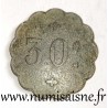 FRANKREICH - Kommitat 62 - ARRAS - 30 CENTIMES - CAFÉ DE LA PAIX - MEDAILLENPRÄGUNG