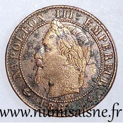 FRANCE - KM 795 - 1 CENTIME 1862 A - Paris - TYPE NAPOLEON III