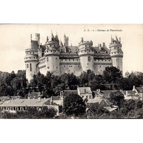 60450 - PIERREFONDS - CHÂTEAU