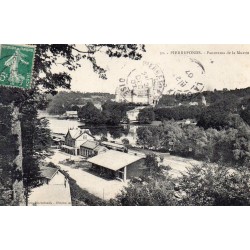 60450 - PIERREFONDS - LE CHÂTEAU - PANORAMA DE LA MUETTE