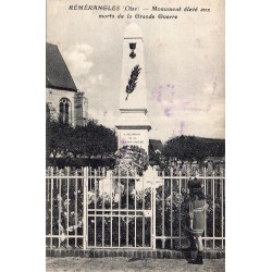 60510 - RÉMÉRANGLES - MONUMENT AUX MORTS