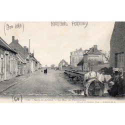 County 60700 - SACY-LE-GRAND - LA RUE DE LOMBARDIE - MARÉCHAL FERRAND