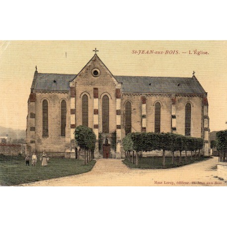 60350 - SAINT-JEAN-AUX-BOIS - L'ÉGLISE