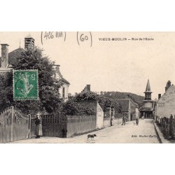 60350 - VIEUX-MOULIN - RUE DE L'ÉCOLE