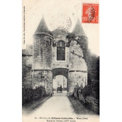 60117 - VEZ - ENTRÉE DU CHÂTEAU