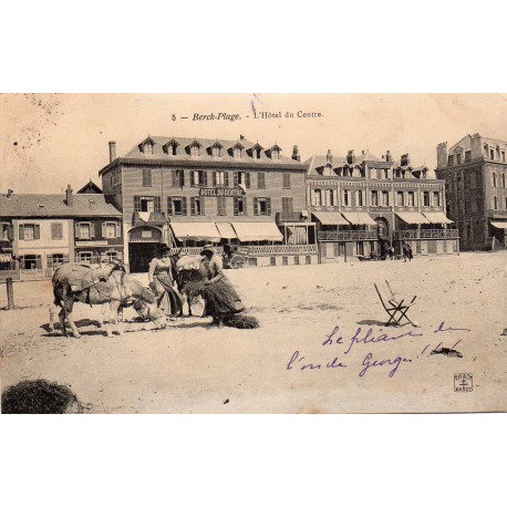 Komitat 62600 - BERCK-PLAGE - DAS HOTEL DU CENTRE - ESEL