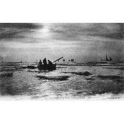 62600 - BERCK-PLAGE - LE RETOUR DES PÊCHEURS