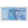 WEST AFRICAN STATES - PICK 816 Ca  - 2.000 FRANCS 2003 - B C E A O