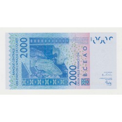 ÉTATS DE L'AFRIQUE DE L'OUEST - PICK 816 Ba  - 2.000 FRANCS 2003 - B C E A O