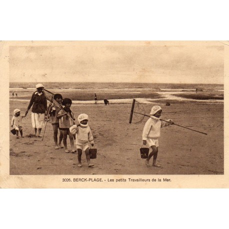 Komitat 62600 - BERCK-PLAGE - DIE KLEINEN ARBEITER DES MEERES