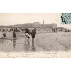 Komitat 62600 - BERCK-PLAGE - DER STRAND VOR DEM MARITIMEN KRANKENHAUS