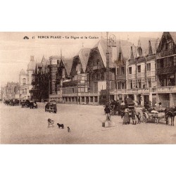 62600 - BERCK-PLAGE - LA DIGUE ET LE CASINO