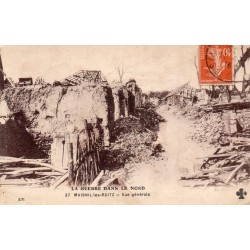 62620 - MAISNIL-LES-RUITZ - GUERRE 1914-1918 - VUE GÉNÉRALE