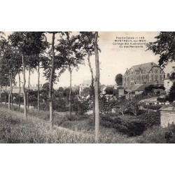 62170 - MONTREUIL-SUR-MER - COLLEGE STE-AUSTREBERTHE VU DES REMPARTS