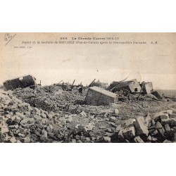 KOMITAT 62153 - SOUCHEZ - DER GROSSE KRIEG 1914-15 - ZUCKERFABRIK NACH DER FRANZÖSISCHEN WIEDERBESETZUNG