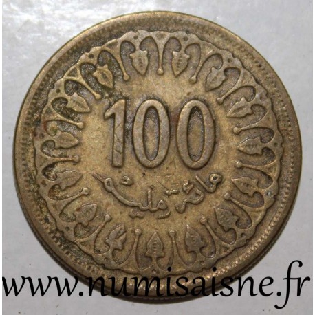 TUNISIE - KM 309 - 100 MILLIMES 1983