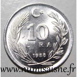 TURKEY - KM 964 - 10 LIRA 1988