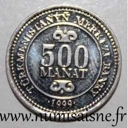 TURKMENISTAN - KM 12 - 500 MANAT 1999 - Saparmyrat Nyýazow