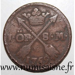 SUÈDE - KM 460 - 1 ORE 1769 - Adolf Fredrik